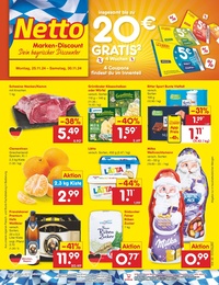 Netto Marken-Discount Prospekt - Angebote ab 25.11.