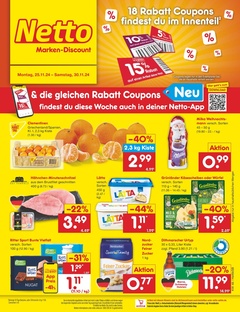 Netto Marken-Discount Prospekt - Angebote ab 25.11.