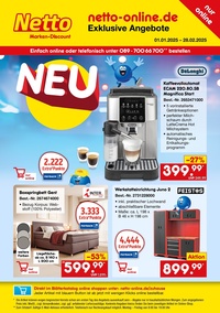 Netto Marken-Discount Prospekt - Online-Sonderangebote Januar & Februar