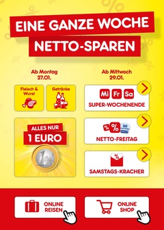 Netto Marken-Discount Prospekt - Angebote ab 27.01.