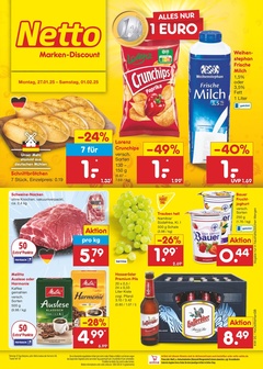 Netto Marken-Discount Prospekt - Angebote ab 27.01.