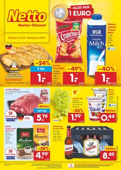 Netto Marken-Discount Prospekt - Angebote ab 27.01.