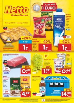 Netto Marken-Discount Prospekt - Angebote ab 27.01.