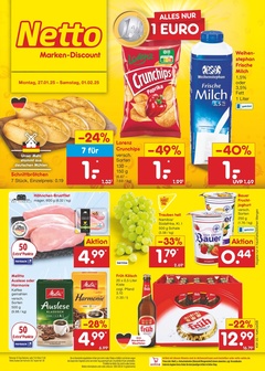 Netto Marken-Discount Prospekt - Angebote ab 27.01.