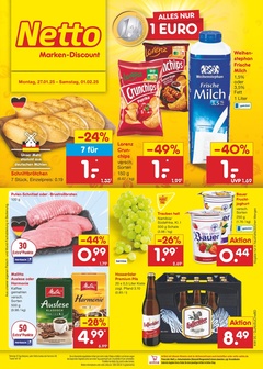 Netto Marken-Discount Prospekt - Angebote ab 27.01.