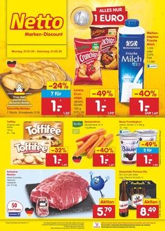 Netto Marken-Discount Prospekt - Angebote ab 27.01.