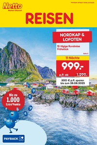 Netto Marken-Discount Prospekt - Reisemagazin Juli/August 2025