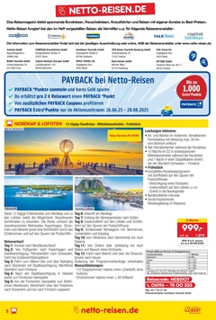 Netto Marken-Discount Prospekt - Reisemagazin Juli/August 2025