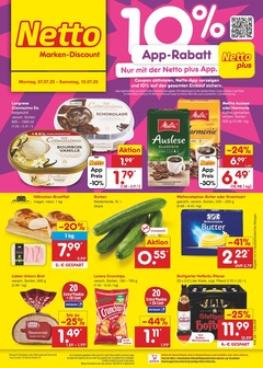 Netto Marken-Discount Prospekt - Angebote ab 07.07.