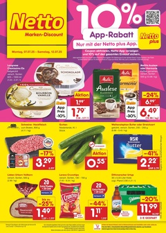 Netto Marken-Discount Prospekt - Angebote ab 07.07.