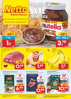 Netto Marken-Discount Prospekt - Angebote ab 04.08.