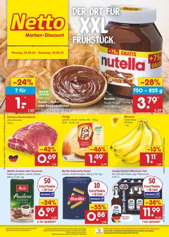 Netto Marken-Discount Prospekt - Angebote ab 04.08.