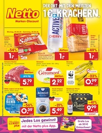 Netto Marken-Discount Prospekt - Angebote ab 25.08.