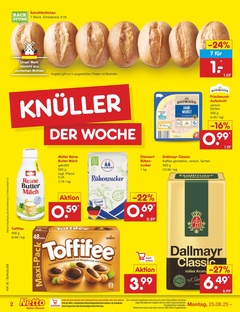 Netto Marken-Discount Prospekt - Angebote ab 25.08.