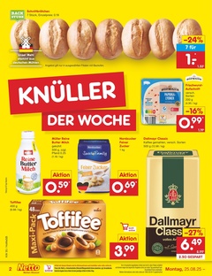 Netto Marken-Discount Prospekt - Angebote ab 25.08.