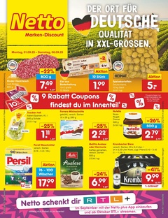 Netto Marken-Discount Prospekt - Angebote ab 01.09.
