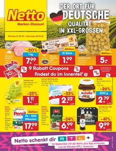Netto Marken-Discount Prospekt - Angebote ab 01.09.