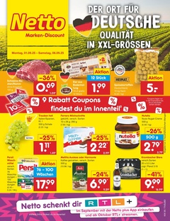 Netto Marken-Discount Prospekt - Angebote ab 01.09.