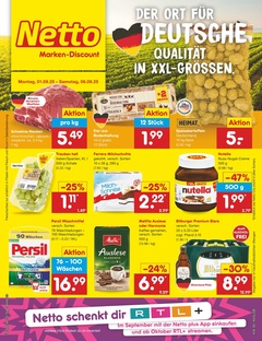 Netto Marken-Discount Prospekt - Angebote ab 01.09.