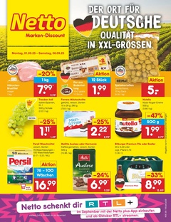 Netto Marken-Discount Prospekt - Angebote ab 01.09.