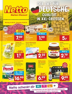 Netto Marken-Discount Prospekt - Angebote ab 01.09.