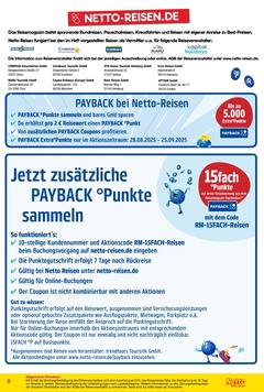 Netto Marken-Discount Prospekt - Reise-Angebote September