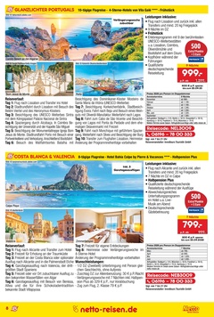 Netto Marken-Discount Prospekt - Reise-Angebote September