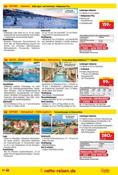 Netto Marken-Discount Prospekt - Reise-Angebote September