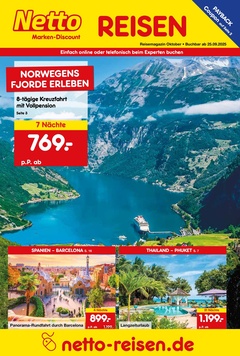 Netto Marken-Discount Prospekt - Reisen