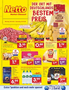 Netto Marken-Discount Prospekt - Angebote ab 20.10.