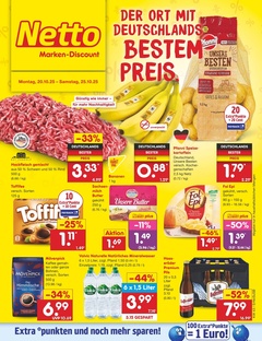 Netto Marken-Discount Prospekt - Angebote ab 20.10.