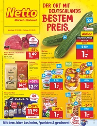 Netto Marken-Discount Prospekt - Angebote ab 27.10.