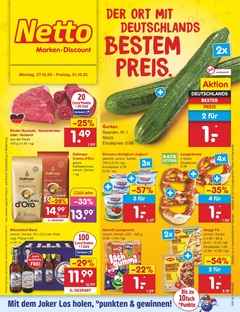 Netto Marken-Discount Prospekt - Angebote ab 27.10. - Seite 1