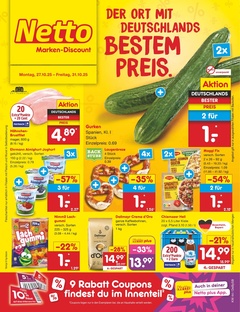 Netto Marken-Discount Prospekt - Angebote ab 27.10. - Seite 1