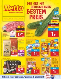 Netto Marken-Discount Prospekt - Angebote ab 27.10.