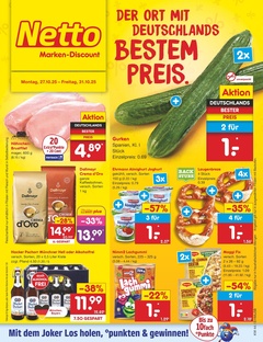 Netto Marken-Discount Prospekt - Angebote ab 27.10. - Seite 1