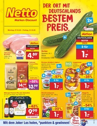 Netto Marken-Discount Prospekt - Angebote ab 27.10.