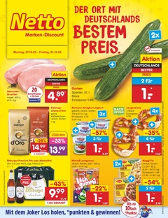 Netto Marken-Discount Prospekt - Angebote ab 27.10. - Seite 1
