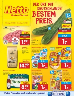 Netto Marken-Discount Prospekt - Angebote ab 27.10. - Seite 1