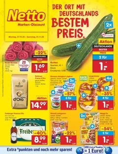 Netto Marken-Discount Prospekt - Angebote ab 27.10. - Seite 1