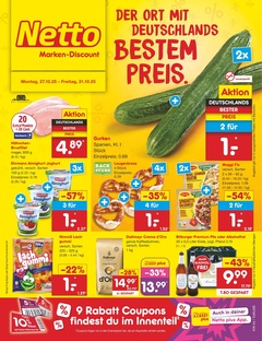 Netto Marken-Discount Prospekt - Angebote ab 27.10. - Seite 1