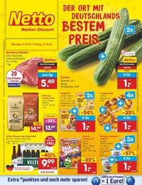 Netto Marken-Discount Prospekt - Angebote ab 27.10.