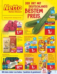 Netto Marken-Discount Prospekt - Angebote ab 27.10.