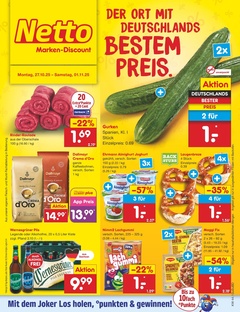 Netto Marken-Discount Prospekt - Angebote ab 27.10. - Seite 1