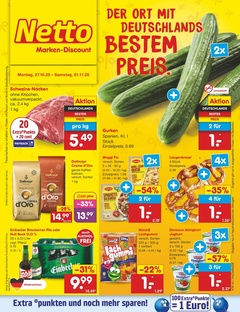 Netto Marken-Discount Prospekt - Angebote ab 27.10. - Seite 1