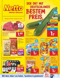 Netto Marken-Discount Prospekt - Angebote ab 27.10.