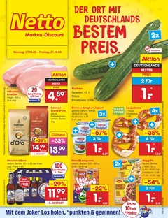 Netto Marken-Discount Prospekt - Angebote ab 27.10. - Seite 1