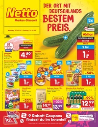 Netto Marken-Discount Prospekt - Angebote ab 27.10.