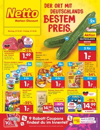 Netto Marken-Discount Prospekt - Angebote ab 27.10.