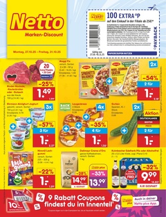 Netto Marken-Discount Prospekt - Angebote ab 27.10. - Seite 1